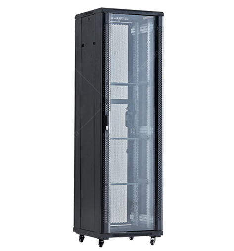 安挚(AbleCan) AGD系列前钢化玻璃门后网孔门网络机柜